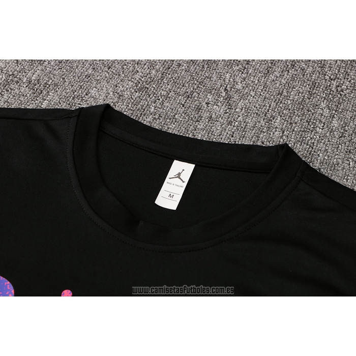 Chandal del Paris Saint-Germain Jordan Manga Corta 2021-2022 Negro